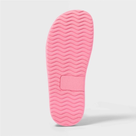 ROLLER RABBIT x TARGET Pink Slides Seahorse Multi Stripe Slip on Sandals NWT - Picture 2 of 5